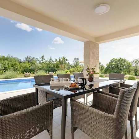 Luxury With A Pool, Panoramic Sea View, - By Traveler Tourist Agency Krk Id 2406 Villa Sveti Vid-Miholjice