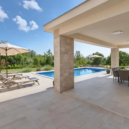 Vila Luxury With A Pool, Panoramic Sea View, - By Traveler Tourist Agency Krk Id 2406 Sveti Vid-Miholjice