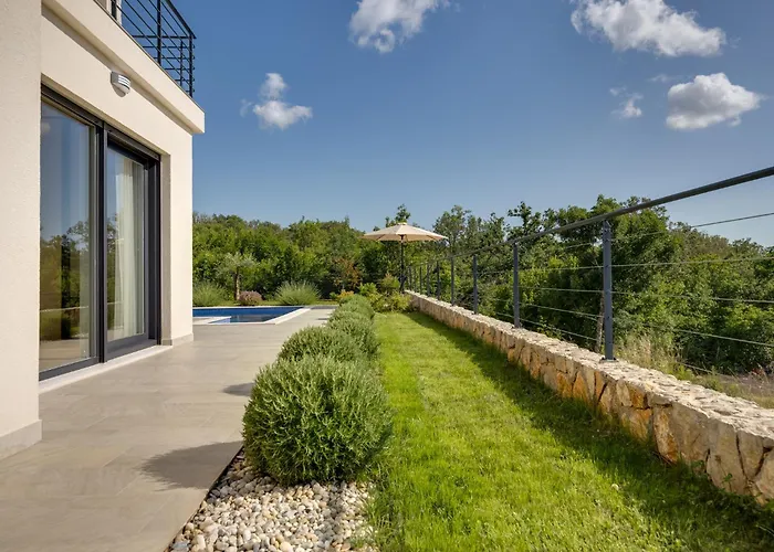 Villa Luxury With A Pool, Panoramic Sea View, - By Traveler Tourist Agency Krk Id 2406 Sveti Vid-Miholjice