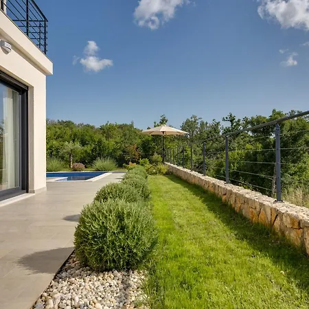 Willa Luxury With A Pool, Panoramic Sea View, - By Traveler Tourist Agency Krk Id 2406 Sveti Vid-Miholjice
